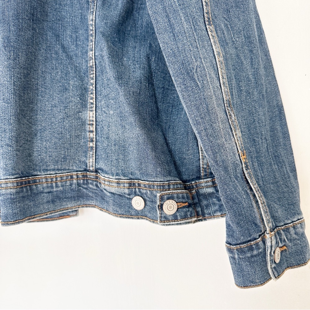 Old Navy Classic Denim Jacket Medium Wash Blue XXL - Picture 6 of 7